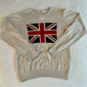 H&M Boys British Flag Sweater